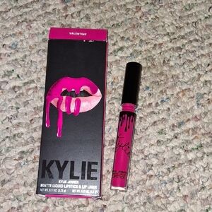 Matte Liquid Lipstick & Lip Liner - Valentine Pink